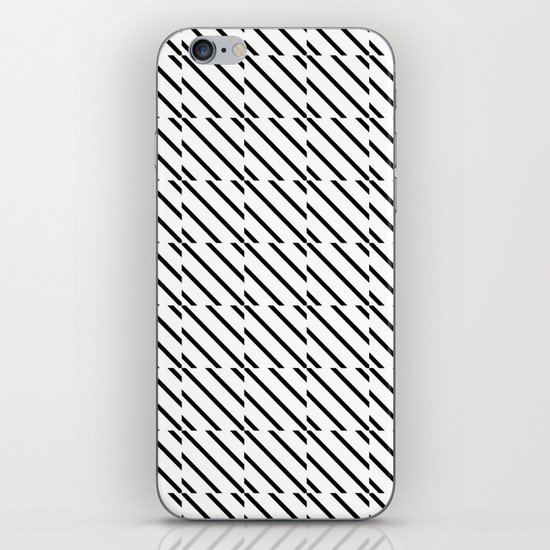 IJzerman Black & White Pattern iPhone & iPod Skin