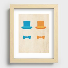 DUMB AND DUMBER - Minimalist Movie Poster Recessed Framed Print
