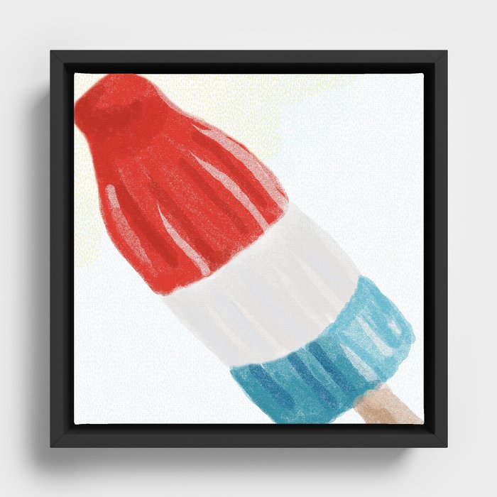 You’re da bomb, pop Framed Canvas