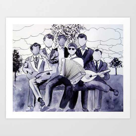 The Orchestra Art Print