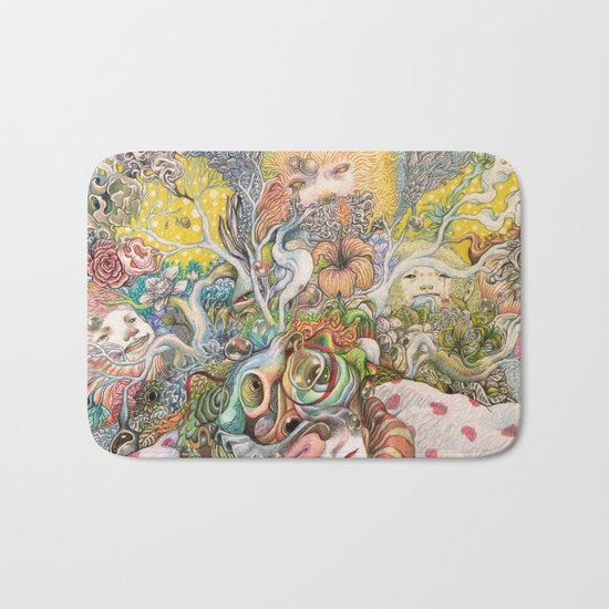 Playing Alone( Edit ) Bath Mat