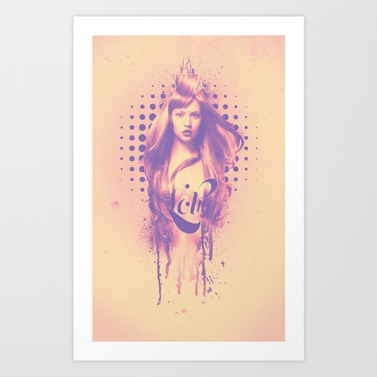 Lolly Art Print