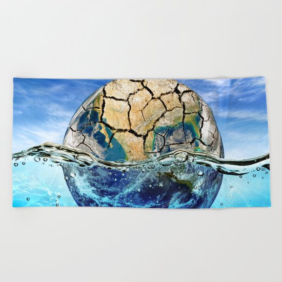 Global Warm Beach Towel