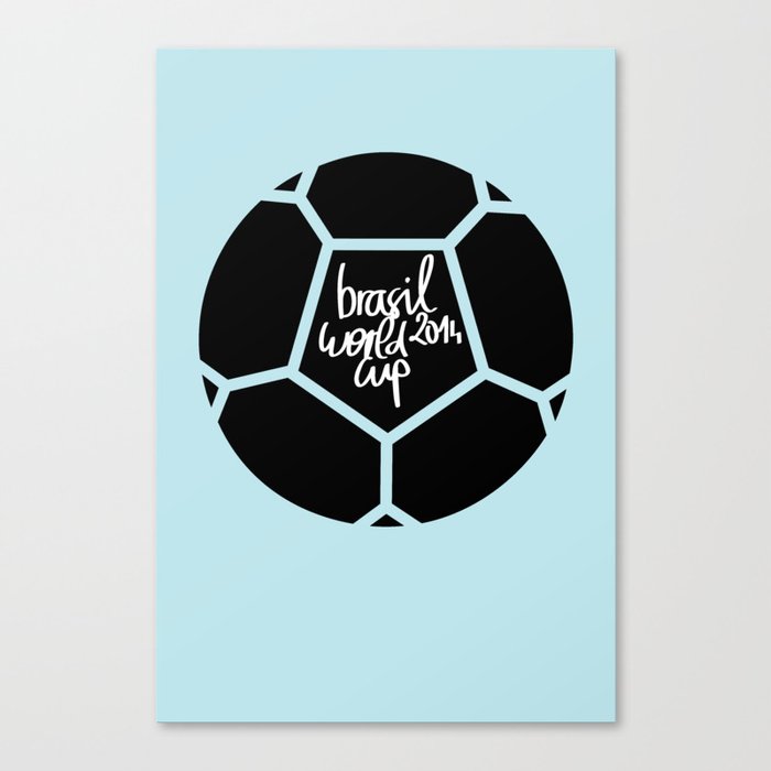 Brazil World Cup 2014 - Poster n°5 Canvas Print