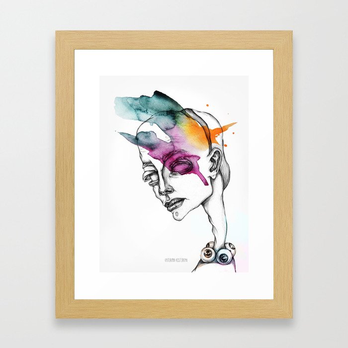 Headache#5 Framed Art Print