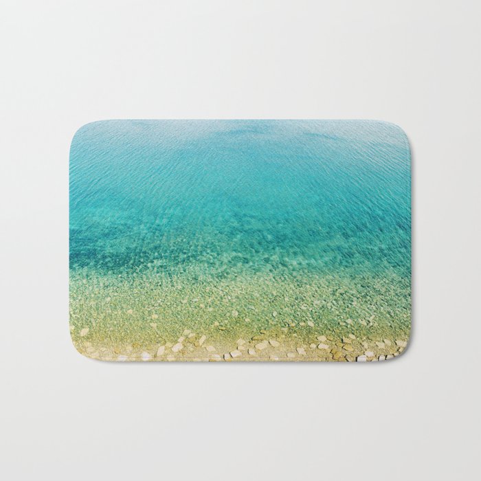 Mediterranean Sea, Italy, Photo Bath Mat