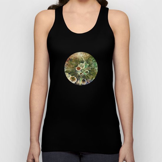 Fractal Bouquet - color variation Unisex Tank Top