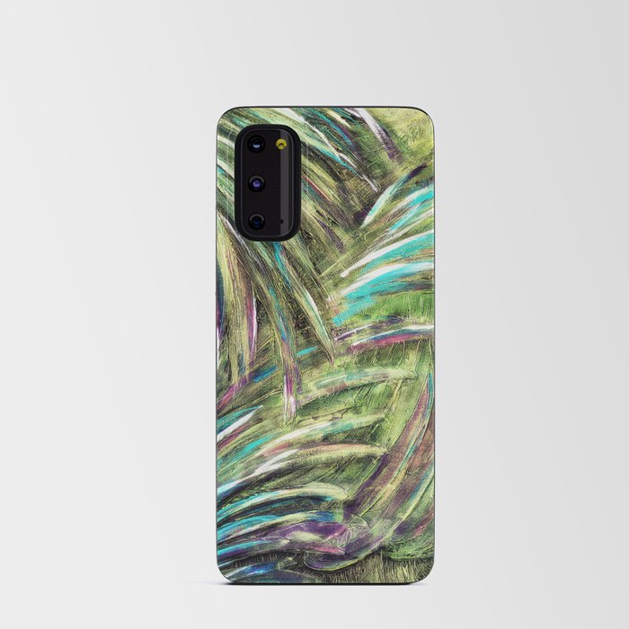 Tropical Palm Leaves Android Card Case