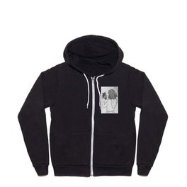 Hold on your heart. Zip Hoodie