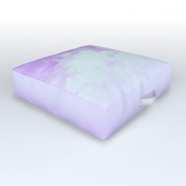 Pastel lavender sky Outdoor Floor Cushion