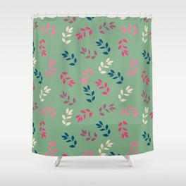 Don't Leave Me Green-3 Shower Curtain