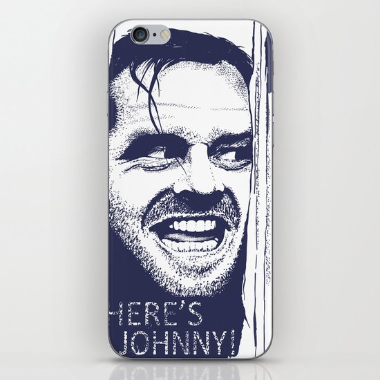 Here's Johnny! iPhone & iPod Skin