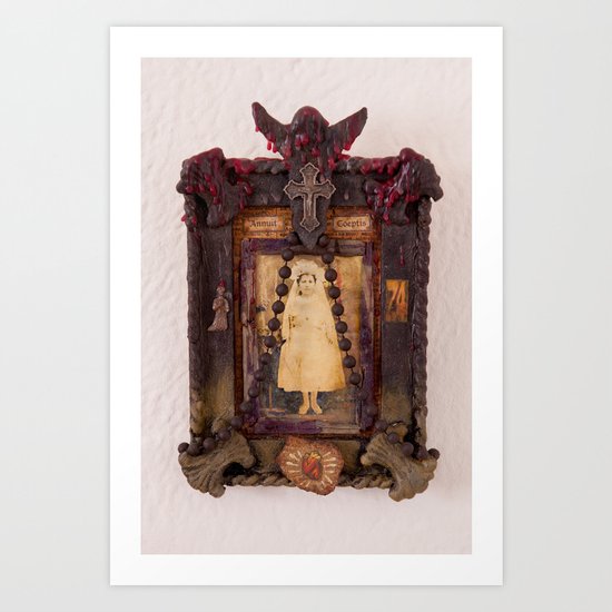 Sacred Heart Memorial Art Print
