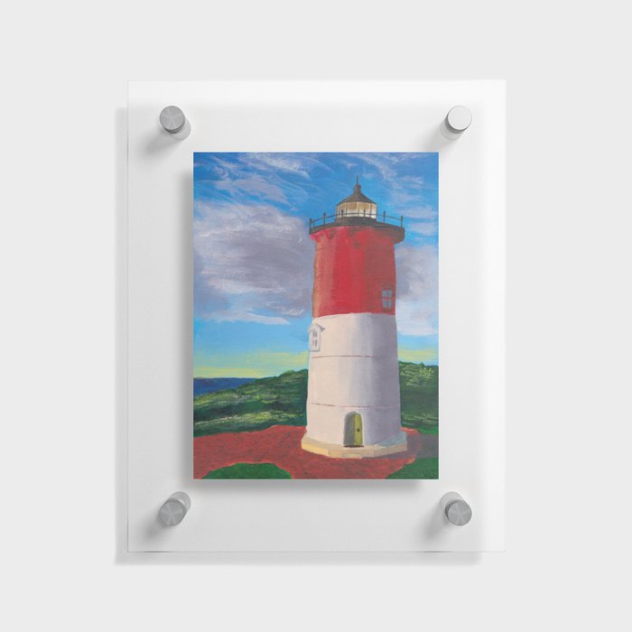 Nauset Lighthouse Floating Acrylic Print