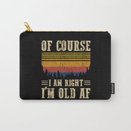 Old Man Seniors Sayings Funny Carry-All Pouch