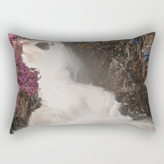 Passion Falls Rectangular Pillow