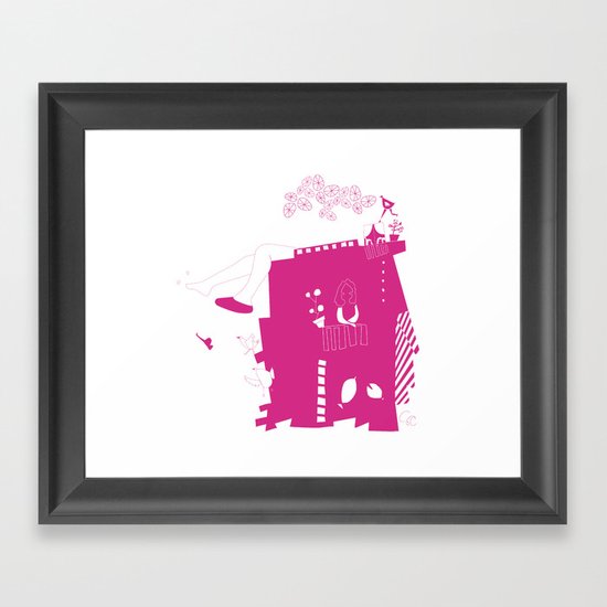 lo-cura Framed Art Print
