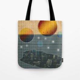 Collage NightSky Tote Bag
