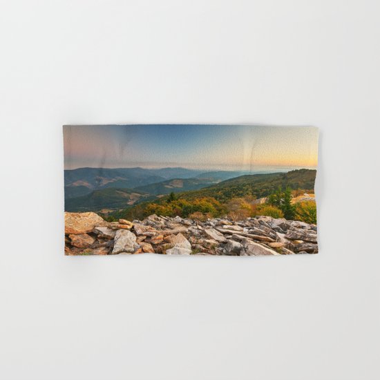 Spruce Knob Mountain Sunset Hand & Bath Towel