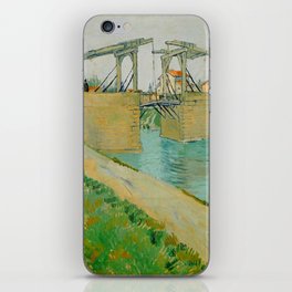 Vincent van Gogh , Langlois Bridge at Arles iPhone Skin