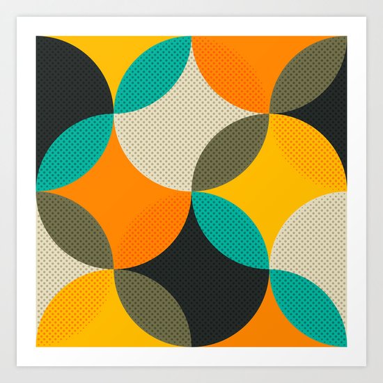 CONNECTIONS 11 Art Print