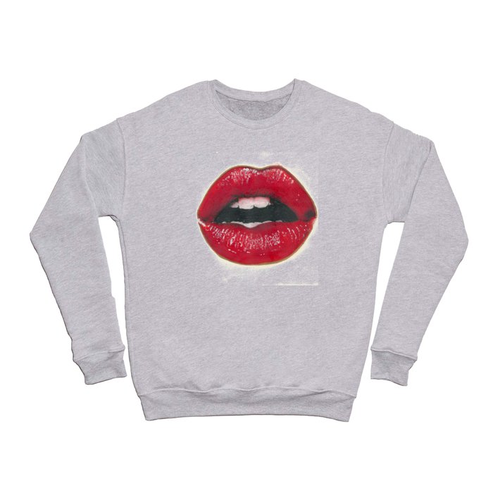 Lush - Red Lips Crewneck Sweatshirt