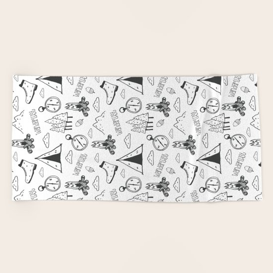 Wanderlust Beach Towel