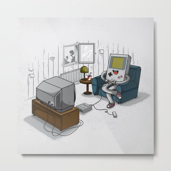 True Computer Love Metal Print
