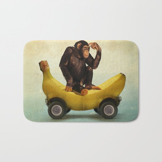 Chimp my Ride Bath Mat