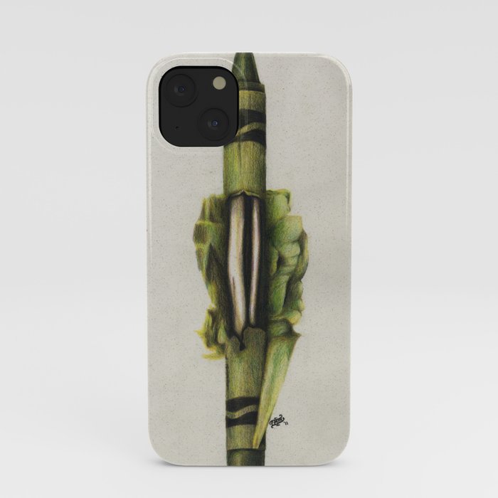 To The Core: Green iPhone Case