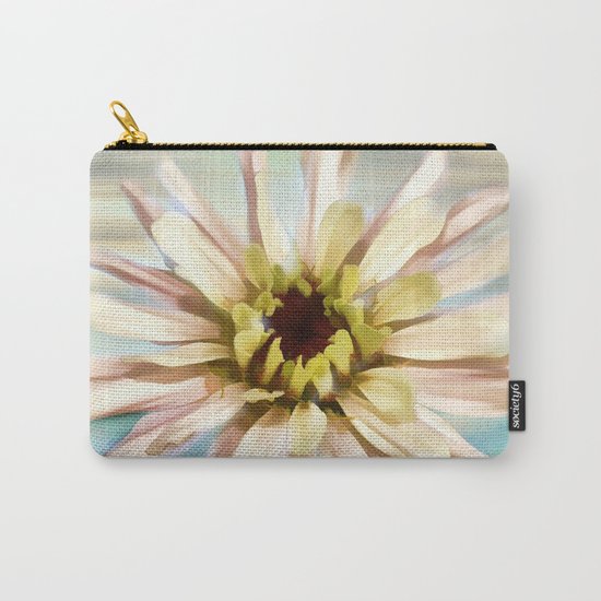 Pastel Zinnia Carry-All Pouch