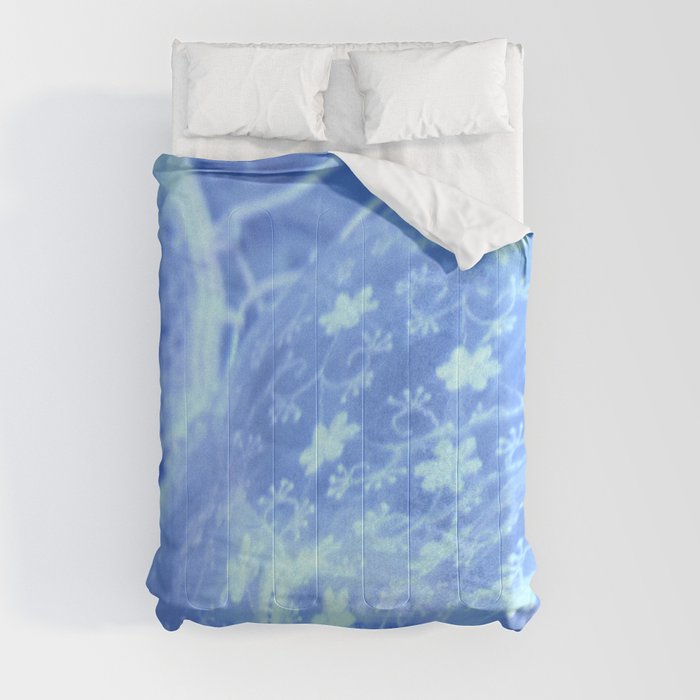 Electric blue comforter discount