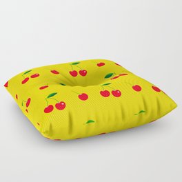 Retro Cherry Floor Pillow