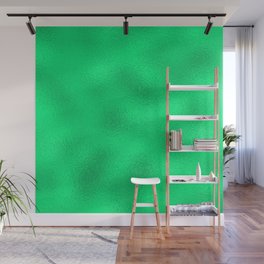 Green Neon Glass Foil Modern Collection Wall Mural