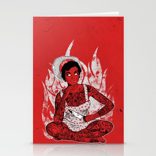Housewife From Hell Stationery Cards