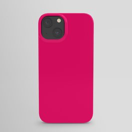 Hot Pink Color iPhone Case