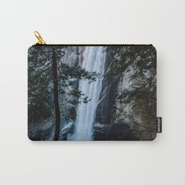 Vernal Falls from the Mist Trail - Yosemite Carry-All Pouch | Photo, Waterfall, Forest, Trees, Mountains, Woods, Vernalfalls, Print, Wanderlust, Yosemite 