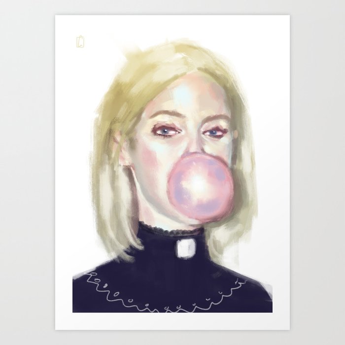 Discover the motif GIRL IN A BUBBLE by Alexander Grahovsky as a print at TOPPOSTER