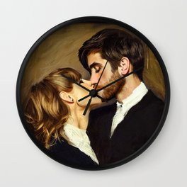 Boxed Kiss Wall Clock | Digital, Taylor, Jake, Painting, Swift, Gyllenhaal 
