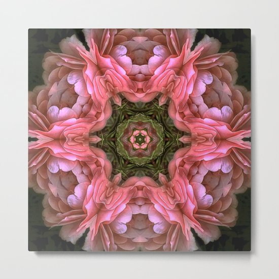 Roses are red... N°2 (pattern) Metal Print
