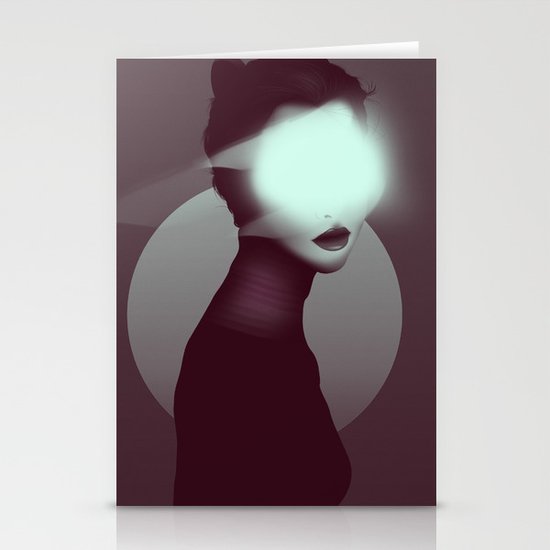 Bastet/Cat Goddess (Color Variant Version) Stationery Cards