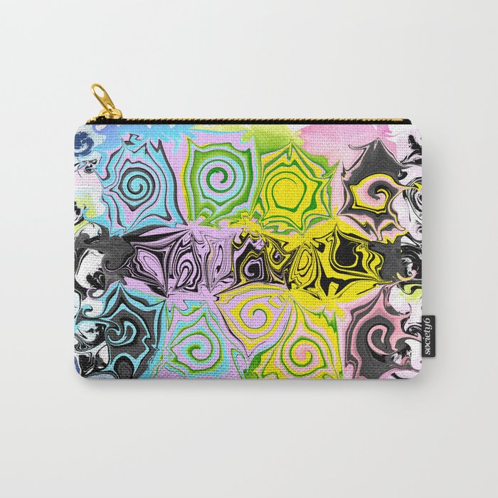 Brightly Abstract  Carry-All Pouch