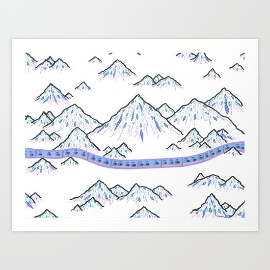 Pilgrimage Art Print