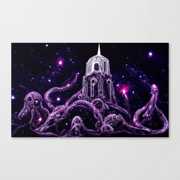 The Church of Cosmic Horror Canvas Print
