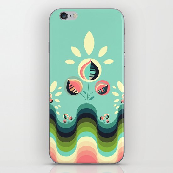 Happy Garden iPhone & iPod Skin