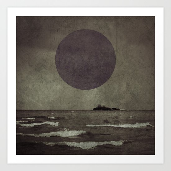 Purple storm Art Print