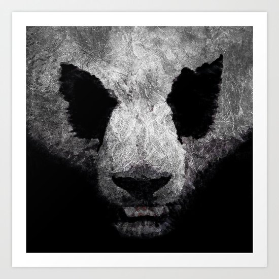 Pandor, God of pandas Art Print