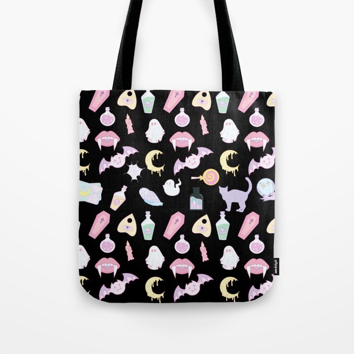 Pastel Goth Tote Bag by quinnhopp Society6