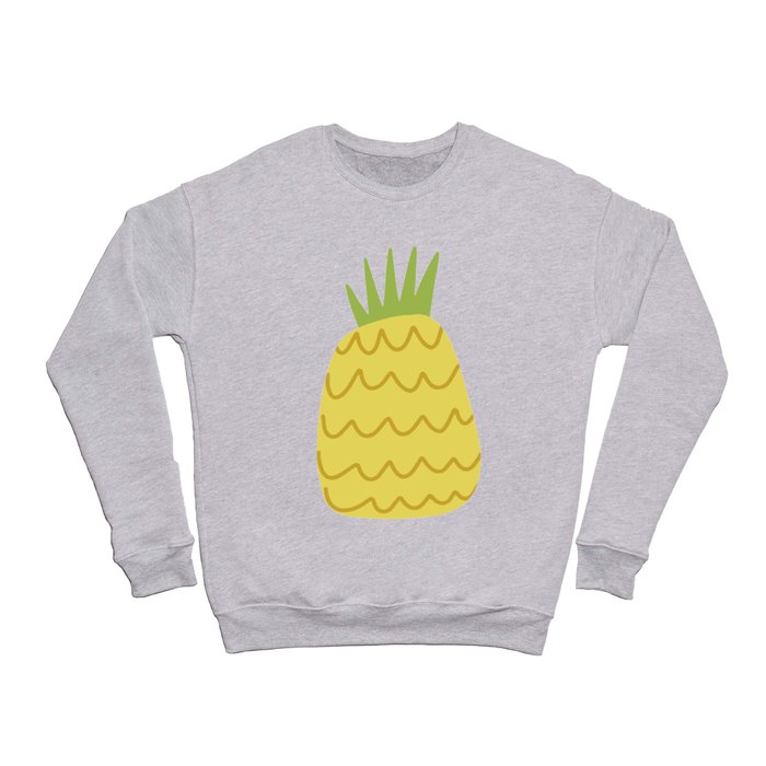 Modern Abstract Pineapple Crewneck Sweatshirt