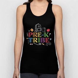 Pre-K Tribe Kindergarten Unisex Tank Top